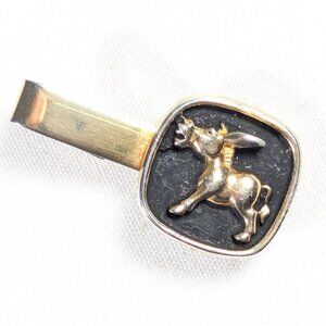 Braying Donkey short Tie Clip, Tie Bar, money clip US Democratic Party